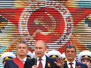 Victory Day in Russia celebrates Communism