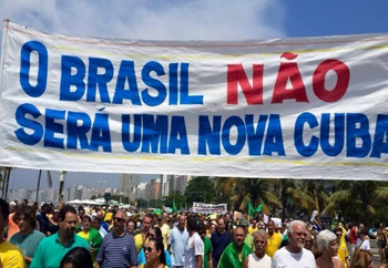 Protests against Dilma
