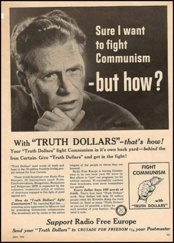 Cold war anti-communist propoganda