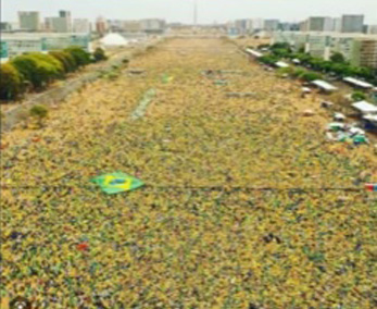 Multitude in Brazilian protests