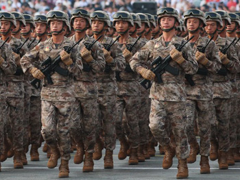 Chinese airborne troops
