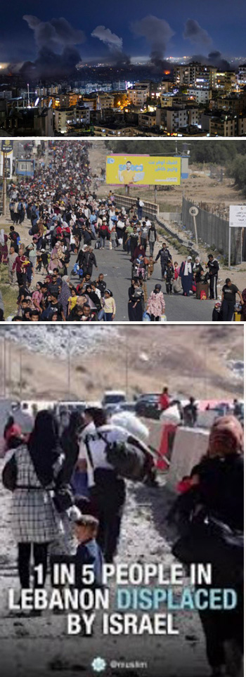 Israel bombing Lebanon