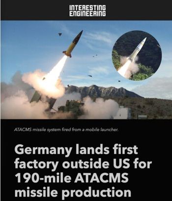 ATACMS in Germay