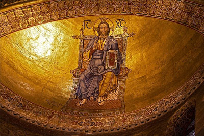 Christ as King, St. Mark's Cathedral, Sicily