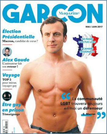 Macron homosexual