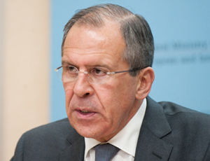 Russian foreign minister Sergei lavrov