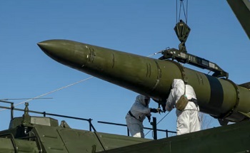 Iskander missile drill