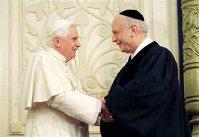 Benedict XVI at the New York synagogue