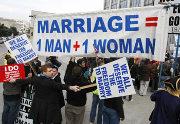 Defense of traditional marriage is labeled a Hate crime