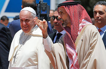 Pope Holy Land Muslims