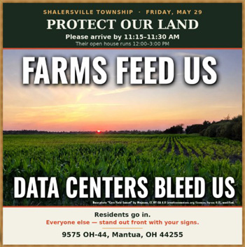 Farmers against data centers 2