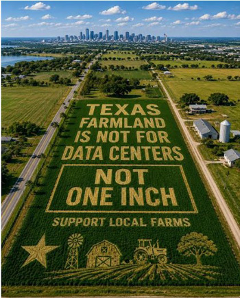 Farmers against data centers