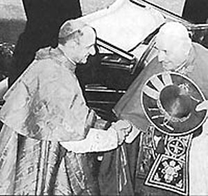 Cardinal Montini and John XXIII - 46918 Bytes