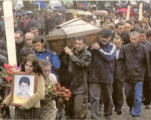 Beslan, Russia, mourns the children murdered by Islamic extremists