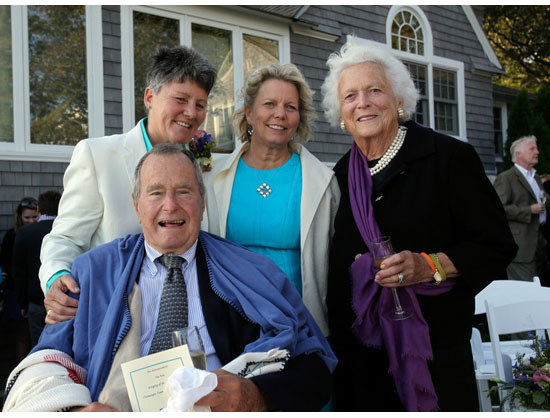 George W. Bush at a wedding of two lesbians