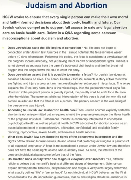 Judaism and abortion