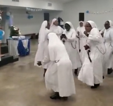 Dancing nuns