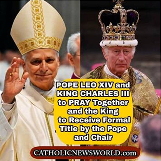 Leo receives Charles