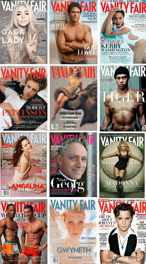 Vanity Fair - covers