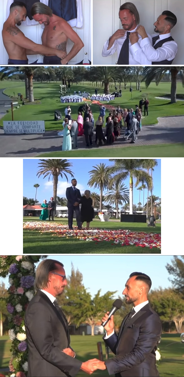 Marriage of Fr. Giuliano Costalunga with Pablo 1