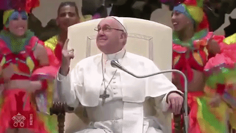 Pope spinning a ball 4