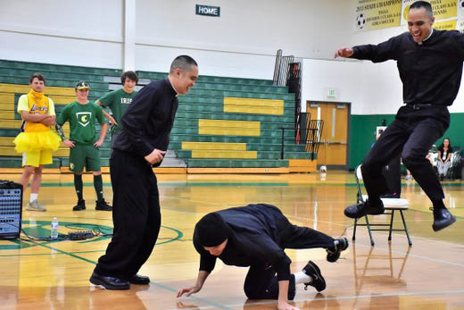 Breaking dance priests 1