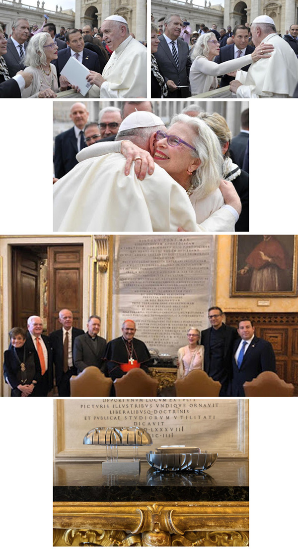 Pope receives Kaballistic book 2