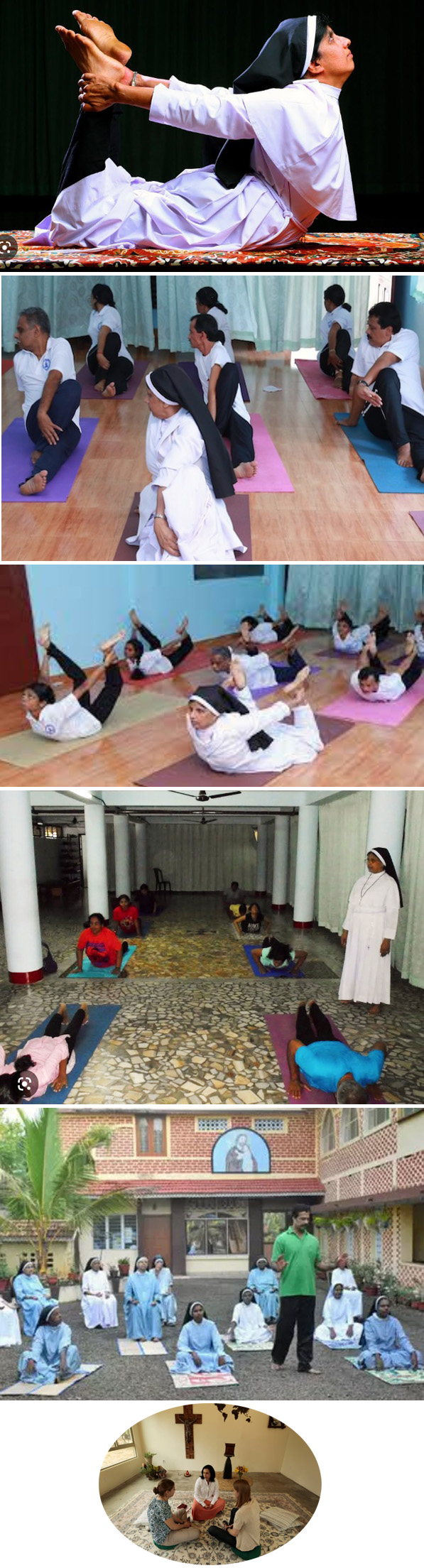 Catholic nun teaches yoga 2