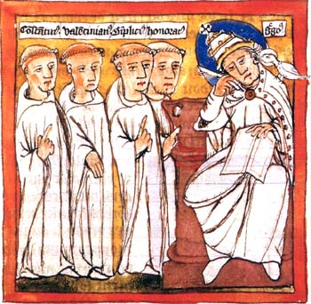 St. Gregory the Great with monks