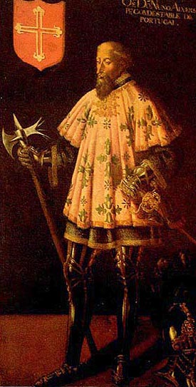Blessed Dom Nuno in armor