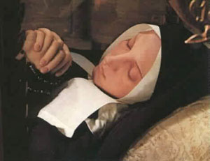 The Incorrupt body of St. Bernadette