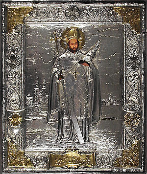 An icon of st. Adalbert