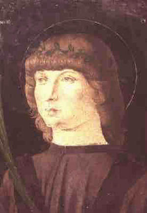 St. Laurence Justinian as a young man