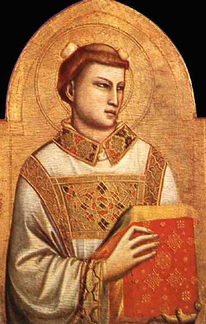 St. Stephen, by Giotto