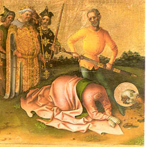 Beheaded Martyr by Lochner
