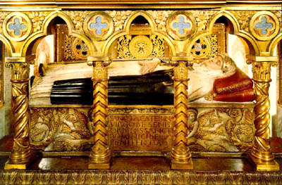 The tomb of St. Catherine of Siena