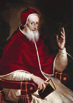 St. Pius V, by El Greco