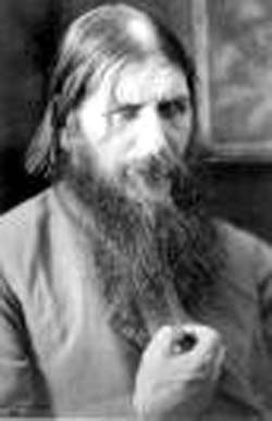 A photograph of Rasputin