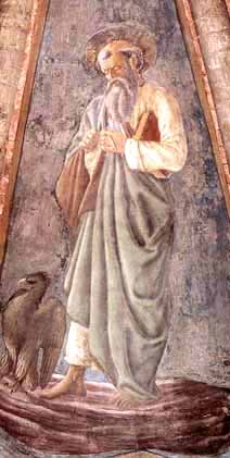 St. John the Evangelist, by Andrea del Castagno