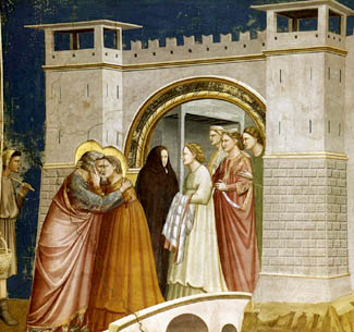 Sts. Joachim and Anne Meeting at the Golden Gate