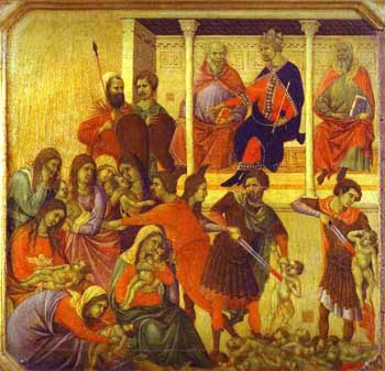 Holy Innocents, by Buoninsegna