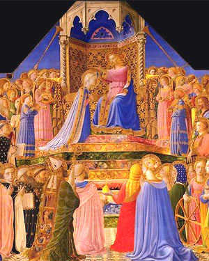 Coronation of the Virgin Mary - Fra Angelico