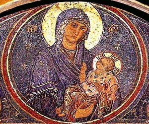 Our Lady and the Child in Ara Coeli