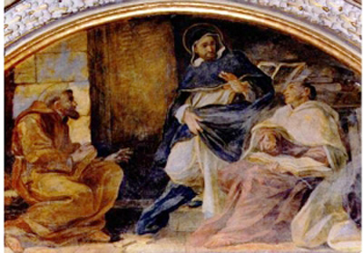Encounter of St. Dominic, St. Francis and St. Angelus