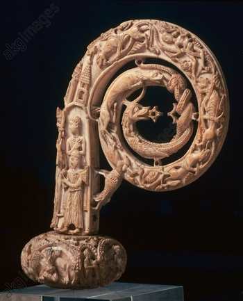 Ivory crosier of St. Ivo of Chartres