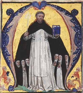 st dominic with dominican sisters