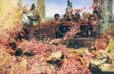 Roses of Heliogabalus by Lawrence Alma Tadena 1888