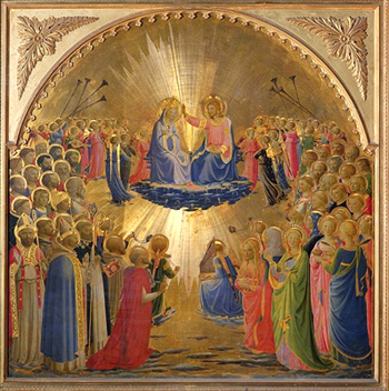 The Coronation, by Giotto