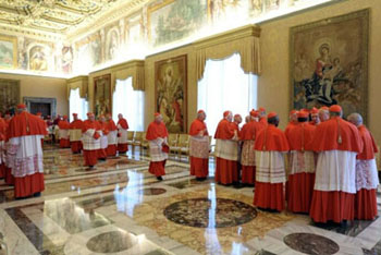 Cardinals at the Vatican