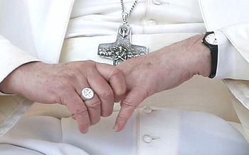 Pope Francis Cross and ring